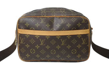 Load image into Gallery viewer, LOUIS VUITTON ルイヴィトン リポーターPM ショルダーバッグ M45254 モノグラム ブラウン ゴールド金具 美品 中古 4b002401