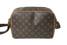 Load image into Gallery viewer, LOUIS VUITTON ルイヴィトン リポーターPM ショルダーバッグ M45254 モノグラム ブラウン ゴールド金具 美品 中古 4b002401