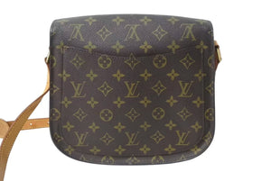 LOUIS VUITTON ルイヴィトン サンクルーGM 廃盤 ショルダーバッグ M51242 モノグラム ブラウン 良品 中古 4b002402