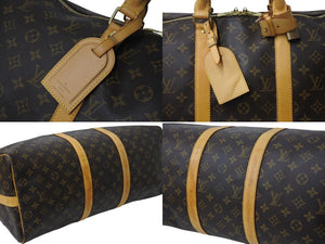 LOUIS VUITTON ルイヴィトン キーポル バンドリエール 50 モノグラムキャンバス M41416 ボストンバッグ 中古 4b002404