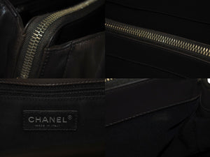 CHANEL シャネル ボーイシャネル チェーンワンショルダーバッグ 15番台 ココマーク カーフレザー ブラウン 美品 中古 4b002418