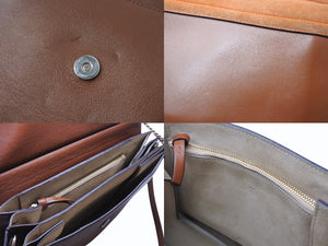 Chloe クロエ FAYE フェイ ショルダーバッグ 03175665 レザー スウェード ブラウン ゴールド金具 美品 中古 4b002420