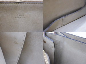 Chloe クロエ FAYE フェイ ショルダーバッグ 03175665 レザー スウェード ブラウン ゴールド金具 美品 中古 4b002420