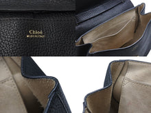 Load image into Gallery viewer, Chloe クロエ DREW ドリュー チェーンショルダーバッグ 02165665 レザー ブラック ゴールド金具 美品 中古 4b002422