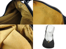 Load image into Gallery viewer, LOUIS VUITTON ルイヴィトン ショルダーバッグ スライトリー モノグラム デニム M95835 ブラック ゴールド金具 美品 中古 4b002425