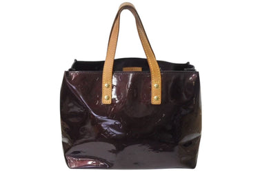LOUIS VUITTON ルイヴィトン モノグラムヴェルニ リードPM ハンドバッグ M91993 モノグラムヴェルニ アマラント ゴールド金具 美品 中古 4b002427