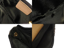 Load image into Gallery viewer, CHRISTIAN DIOR クリスチャンディオール コインケース トロッター柄 サドル キャンバス レザー ブラウン ゴールド金具 美品 中古 4b002430