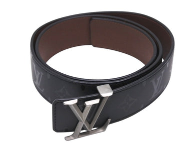 LOUIS VUITTON ルイヴィトン サンチュール LVイニシャル 40MM ピラミッド ベルト M9346Q モノグラム イリュージョン 95/38 美品 中古 4b002431