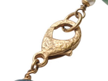 Load image into Gallery viewer, CHANEL シャネル ネックレス 重量約63.5g B11A刻印 ココマーク カラーストーン メタル GP ゴールド マルチカラー 美品 中古 4b002437