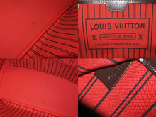 Load image into Gallery viewer, 極美品 LOUIS VUITTON ルイヴィトン ダミエ ネヴァーフルMM トートバッグ N51105 PVC レザー ブラウン ゴールド金具 中古 4b002443