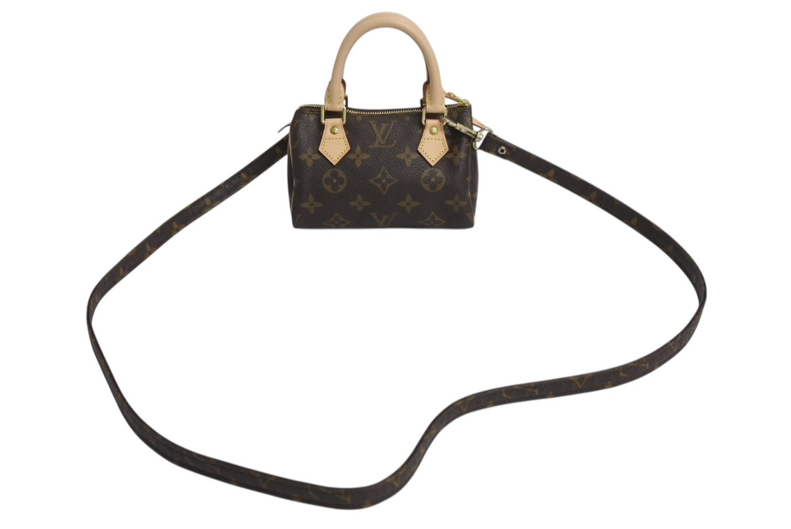 LOUIS VUITTON ミニスピーディ 2way 大人気♪】Louis Vuitton ナノ・スピーディ 2way ミニバッグ