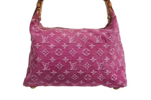 Load image into Gallery viewer, LOUIS VUITTON ルイヴィトン バギーPM ワンショルダーバッグ M95212 モノグラム デニム レザー ピンク 美品 中古 4b002457