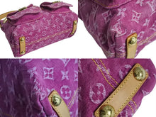 Load image into Gallery viewer, LOUIS VUITTON ルイヴィトン バギーPM ワンショルダーバッグ M95212 モノグラム デニム レザー ピンク 美品 中古 4b002457