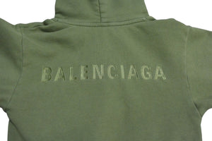 BALENCIAGA バレンシアガ パーカー 528641 サイズ2 コットン ポリエステル レーヨン ポリエステル TBV31 美品 中古 4b002460