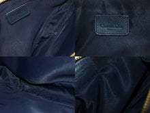 Load image into Gallery viewer, 極美品 Christian Dior クリスチャンディオール トロッター サドルバッグ ワンショルダーバッグ サドルポーチ ネイビー 中古 4b002479