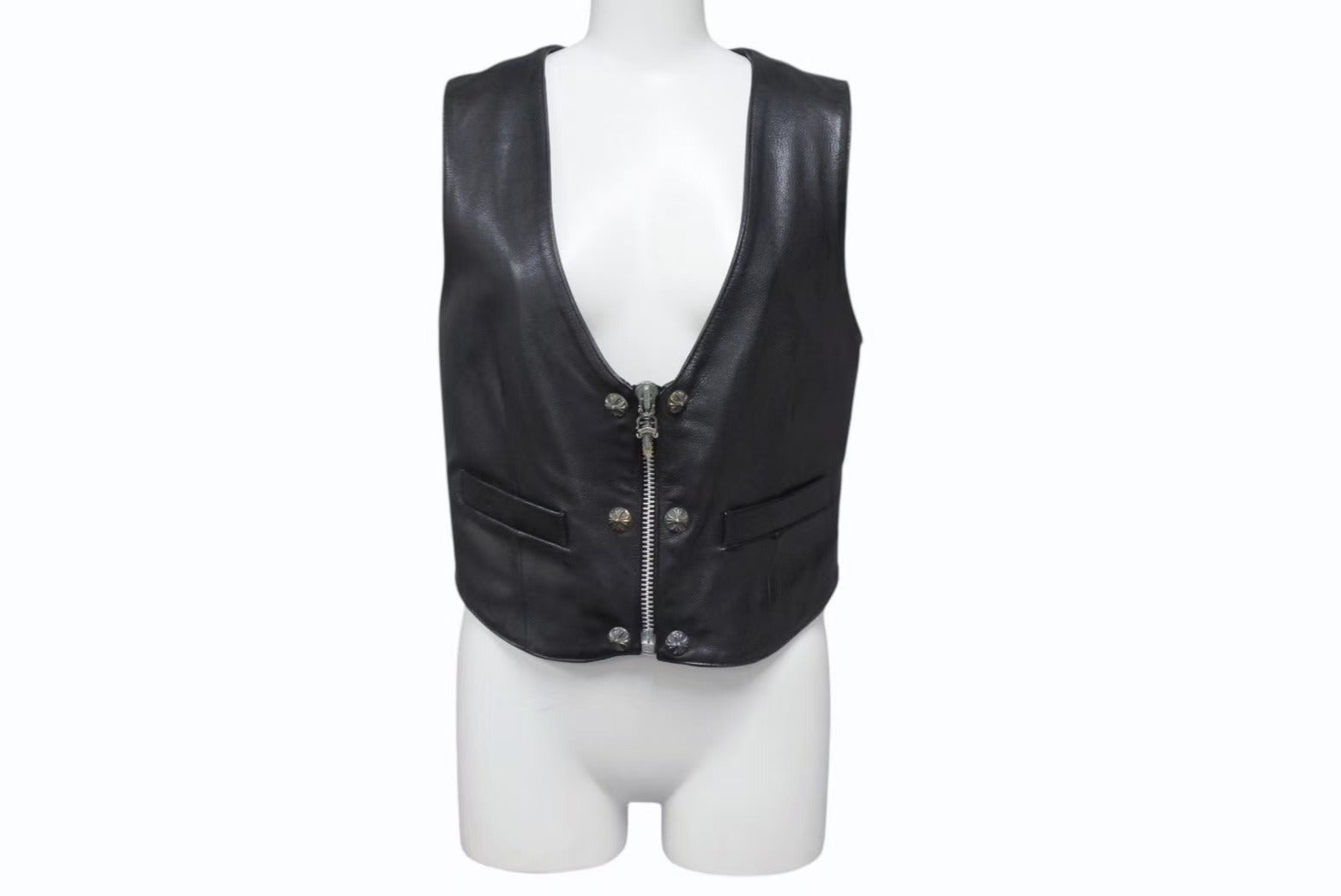 希少 CHROME HEARTS ダガージップ クロスボール レザー切替 ベスト 楽天市場】クロムハーツ クロスボール（ベスト・ジレ｜トップス