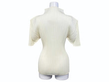 Load image into Gallery viewer, ISSEY MIYAKE イッセイミヤケ PLEATS PLEASE プリーツプリーズ 半袖トップス PP05-JK007 サイズ3 イエロー 美品 中古 4b002482