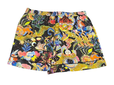 Christian Dior クリスチャンディオール ショートパンツ 241P77A6746 シルク マルチカラー 74350 美品 中古 4b002486