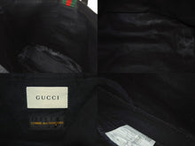 Load image into Gallery viewer, GUCCI×COMME des GARCONS グッチ コムデギャルソン ビニールトートバッグ od-k221 ポリウレタン クラフト紙 ブラック マルチカラー 美品 中古 4b002491