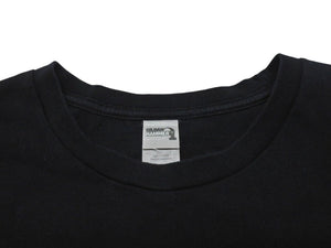 極美品 WAGYU MAFIA 和牛マフィア 堀江貴文 プリント 半袖Ｔシャツ GILDANボディ コットン ブラック サイズXL 中古 4b002501