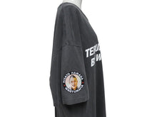 Load image into Gallery viewer, TERUZUSHI TOKYO WAGYU MAFIA 照寿司 和牛マフィア 2周年記念品 半袖Ｔシャツ コットン ブラック サイズXL 美品 中古 4b002502