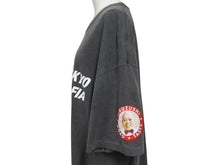 Load image into Gallery viewer, TERUZUSHI TOKYO WAGYU MAFIA 照寿司 和牛マフィア 2周年記念品 半袖Ｔシャツ コットン ブラック サイズXL 美品 中古 4b002502