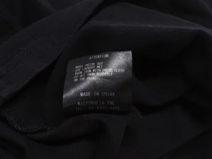 極美品 CHATEAUBRIAND シャトーブリアン WAGYU MAFIA 和牛マフィア ロゴプリント Ｔシャツ コットン ブラック サイズL 中古 4b002508