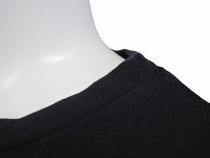 極美品 CHATEAUBRIAND シャトーブリアン WAGYU MAFIA 和牛マフィア ロゴプリント Ｔシャツ コットン ブラック サイズL 中古 4b002508