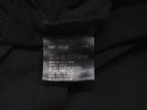 極美品 CHATEAUBRIAND シャトーブリアン WAGYU MAFIA 和牛マフィア ロゴプリント Ｔシャツ コットン ブラック サイズL 中古 4b002508