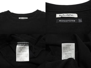 CHATEAUBRIAND シャトーブリアン WAGYU MAFIA 和牛マフィア バックロゴ プリントＴシャツ ブラック コットン サイズL 美品 中古 4b002509