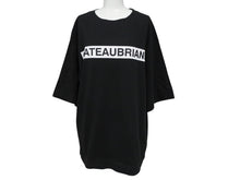 Load image into Gallery viewer, CHATEAUBRIAND シャトーブリアン WAGYU MAFIA 和牛マフィア バックロゴ プリントＴシャツ ブラック コットン サイズL 美品 中古 4b002509
