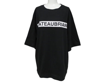 CHATEAUBRIAND シャトーブリアン WAGYU MAFIA 和牛マフィア バックロゴ プリントＴシャツ ブラック コットン サイズL 美品 中古 4b002509