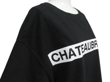Load image into Gallery viewer, CHATEAUBRIAND シャトーブリアン WAGYU MAFIA 和牛マフィア バックロゴ プリントＴシャツ ブラック コットン サイズL 美品 中古 4b002509