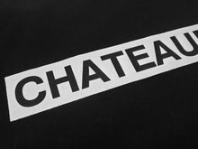 Load image into Gallery viewer, CHATEAUBRIAND シャトーブリアン WAGYU MAFIA 和牛マフィア バックロゴ プリントＴシャツ ブラック コットン サイズL 美品 中古 4b002509