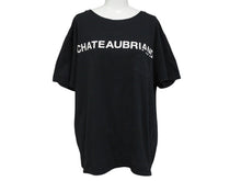 Load image into Gallery viewer, CHATEAUBRIAND WAGYU MAFIA シャトーブリアン 和牛マフィア ポケットＴシャツ コットン ブラック サイズL 美品 中古 4b002511