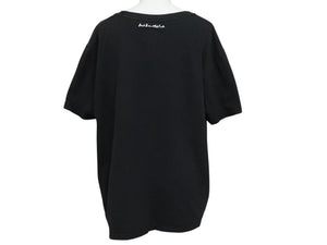 CHATEAUBRIAND WAGYU MAFIA シャトーブリアン 和牛マフィア ポケットＴシャツ コットン ブラック サイズL 美品 中古 4b002511