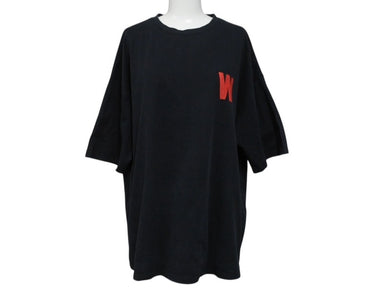 CHATEAUBRIAND シャトーブリアン WAGYU MAFIA 和牛マフィア プリントＴシャツ コットン ブラック サイズL 美品 中古 4b002512