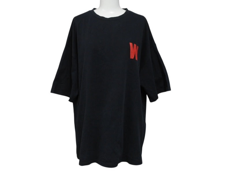 CHATEAUBRIAND シャトーブリアン WAGYU MAFIA 和牛マフィア プリントＴシャツ コットン ブラック サイズL 美品 中古 4b002512