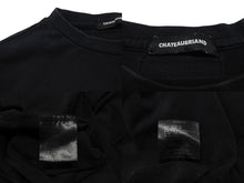 Load image into Gallery viewer, CHATEAUBRIAND シャトーブリアン WAGYU MAFIA 和牛マフィア プリントＴシャツ コットン ブラック サイズL 美品 中古 4b002512
