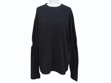 Load image into Gallery viewer, 極美品 CHATEAUBRIAND シャトーブリアン ロゴプリント ロングスリーブＴシャツ コットン ブラック サイズL 中古 4b002513