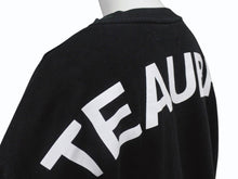Load image into Gallery viewer, 極美品 CHATEAUBRIAND シャトーブリアン ロゴプリント ロングスリーブＴシャツ コットン ブラック サイズL 中古 4b002513