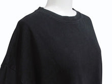 Load image into Gallery viewer, 極美品 CHATEAUBRIAND シャトーブリアン ロゴプリント ロングスリーブＴシャツ コットン ブラック サイズL 中古 4b002513