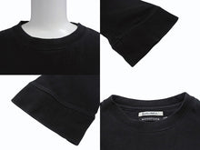 Load image into Gallery viewer, 極美品 CHATEAUBRIAND シャトーブリアン ロゴプリント ロングスリーブＴシャツ コットン ブラック サイズL 中古 4b002513