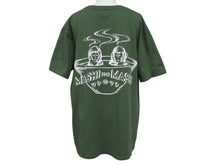 Load image into Gallery viewer, MASHI NO MASHI TOKYO マシのマシの東京 プリント半袖Ｔシャツ コットン グリーン サイズ2 美品 中古 4b002526