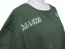 Load image into Gallery viewer, MASHI NO MASHI TOKYO マシのマシの東京 プリント半袖Ｔシャツ コットン グリーン サイズ2 美品 中古 4b002526