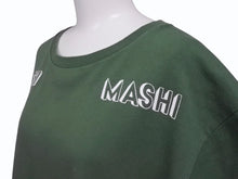 Load image into Gallery viewer, MASHI NO MASHI TOKYO マシのマシの東京 プリント半袖Ｔシャツ コットン グリーン サイズ2 美品 中古 4b002526
