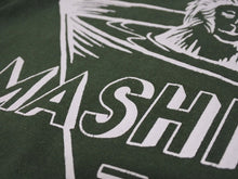 Load image into Gallery viewer, MASHI NO MASHI TOKYO マシのマシの東京 プリント半袖Ｔシャツ コットン グリーン サイズ2 美品 中古 4b002526