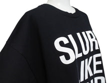 Load image into Gallery viewer, 極美品 CHATEAUBRIAND シャトーブリアン AFURI × MASHI NO MASHI TOKYO 半袖Ｔシャツ ブラック コットン コラボ サイズL 中古 4b002525