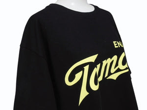 極美品 ENJOY Tama エンジョイ多摩 コカコーラサンプリング Ｔシャツ コットン ブラック サイズL 中古 4b002527