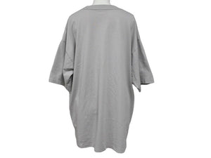 TTNE ティーティーエヌイー SaunnerTM Logo ロゴプリント サウナー 半袖Ｔシャツ グレー コットン サイズXL 美品 中古 4b002529